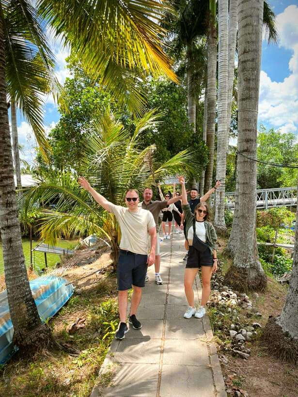 Ho Chi Minh: 1-Day Mekong Delta Tour-Floating Market & Islet - A floating breakfast and coffee on deck