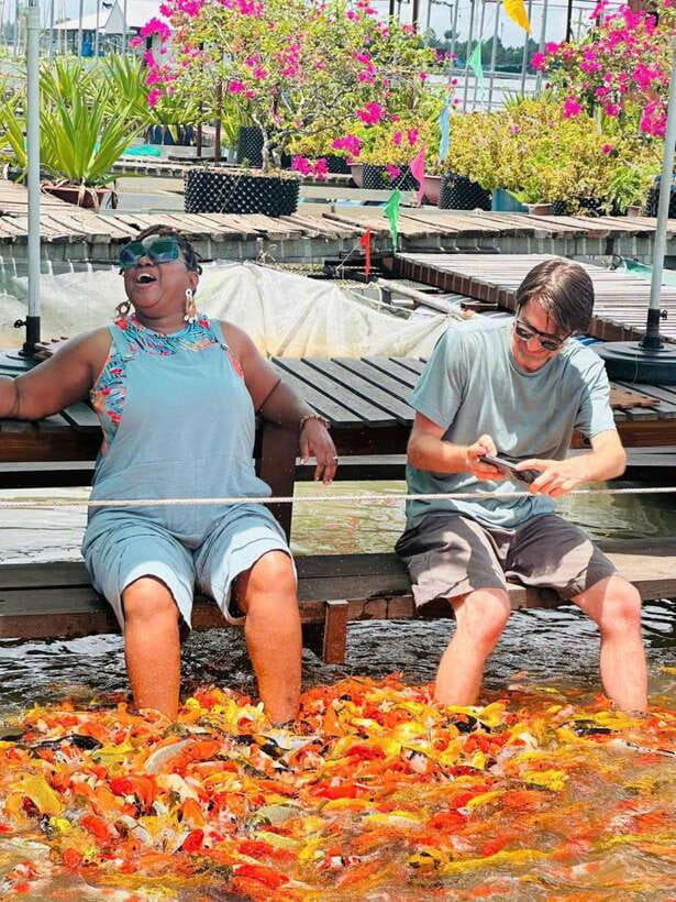 Ho Chi Minh: 1-Day Mekong Delta Tour-Floating Market & Islet - Making cakes and pop rice with local families