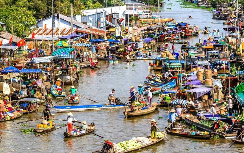 Ho Chi Minh City: Cai Rang Floating Market in Can Tho Tour - Son Islet and the floating fish farm