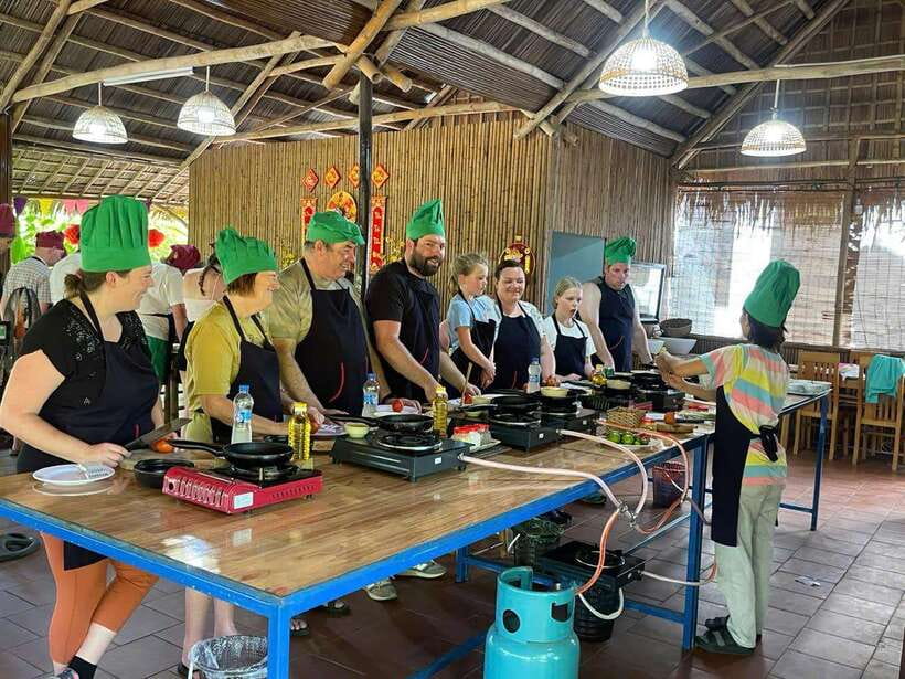 Hoi An: Cooking Class, Crab Fishing-Basket Boat, Market Tour - Starting at a Hoi An market