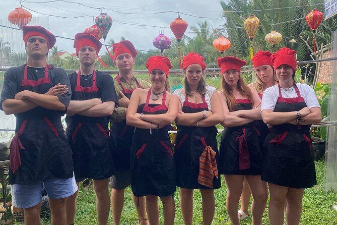 Hoi An Cooking Class(Local market,Basket Boat,Fishing & Cooking) - Riding through Bay Mau Coconut Forest