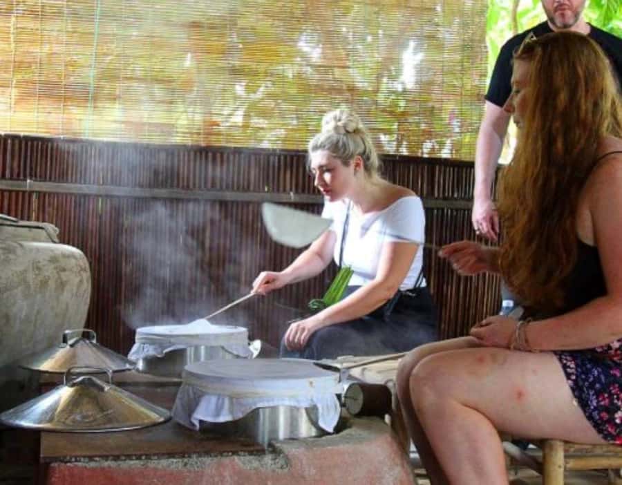 Hoi An Cooking Class - Local Market Experience -River Cruise - Eating what you prepare around 11:30
