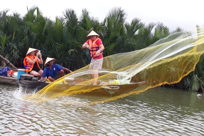 Hoi An Eco Tour Cooking Class & Fishing (Local market,basket boat,learn cooking) - From Hoi An market to the Bay Mau coconut forest