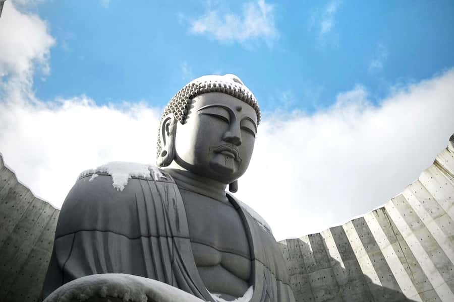 Hokkaido Sapporo :Hill of Buddha, Beer Museum & Fish Market - Hill of the Buddha and Tadao Ando’s quiet geometry