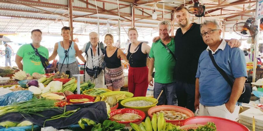 Hue: Vietnamese Cooking Class in Local Home & Market trip - Cooking four Vietnamese dishes by hand