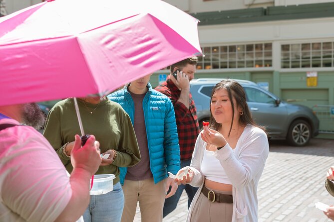 Insider's Breakfast and Culture Tour of Pike Place Market - Fruit, tacos, and a savory breakfast turn