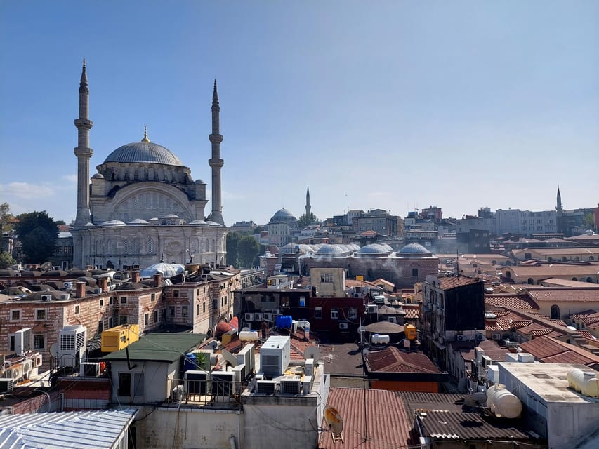Istanbul Grand Bazaar: From Rooftops to the Secret Passages - Nuruosmaniye Mosque and the edge of the market