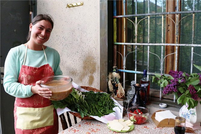 Join a Local for a Market Tour, Cooking Class and Meal in her Tbilisi Home - A meal with Tina and her family