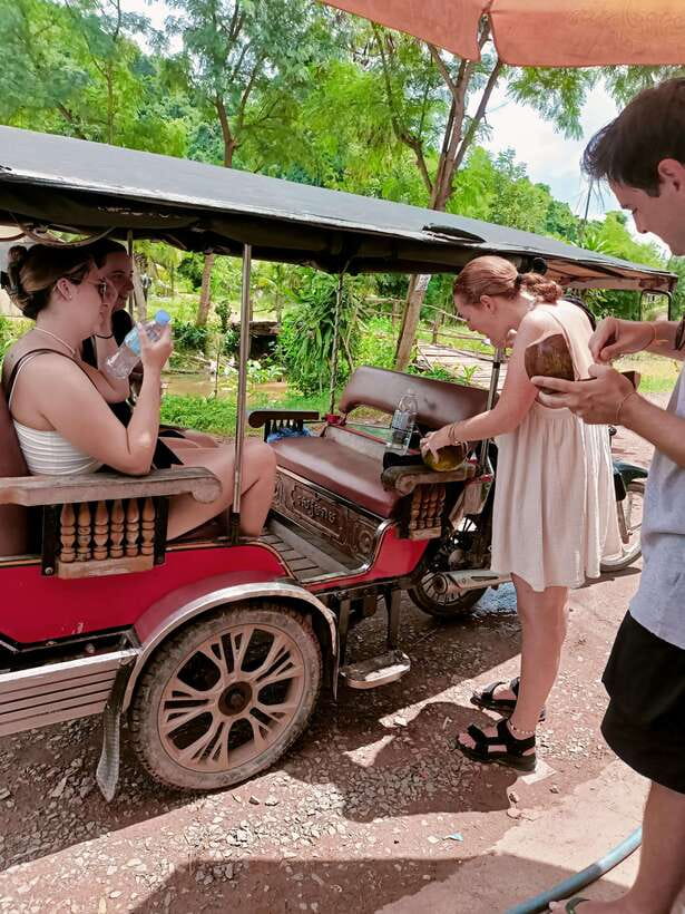 Kampot Countryside include Pepper farm,Kep crab market beach - Salt fields and the work behind Kampot’s tables