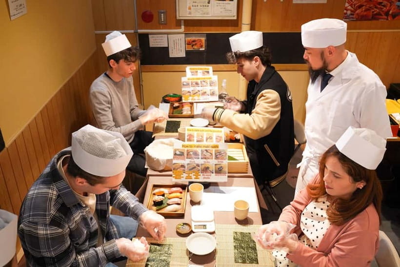 Kanazawa: Sushi Making Experience at Oumicho Market - Key points at a glance