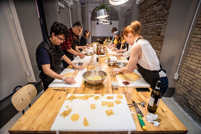 Kitchen of Mamma: Pasta Cooking Class with market visit in Rome - Lunch, Wine, Coffee, and Limoncello
