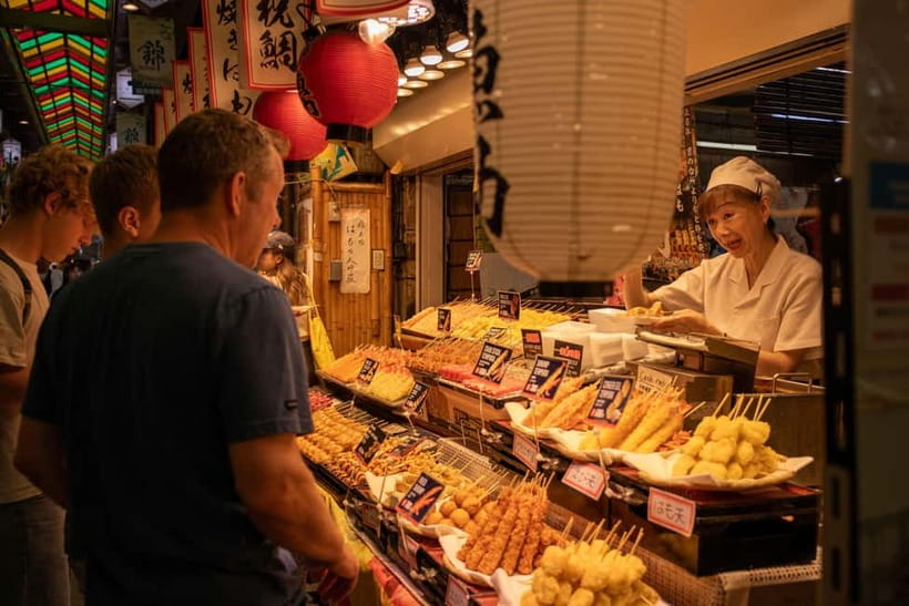 Kyoto: Local Food Tasting Tour at the Nishiki Market - The first bites: yuba, obanzai, and Kyoto flavors