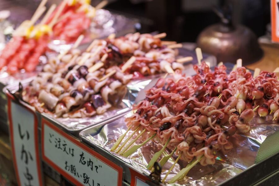 Kyoto: Local Food Tasting Tour at the Nishiki Market - Nishiki-Tenmangu Shrine adds a quiet pause