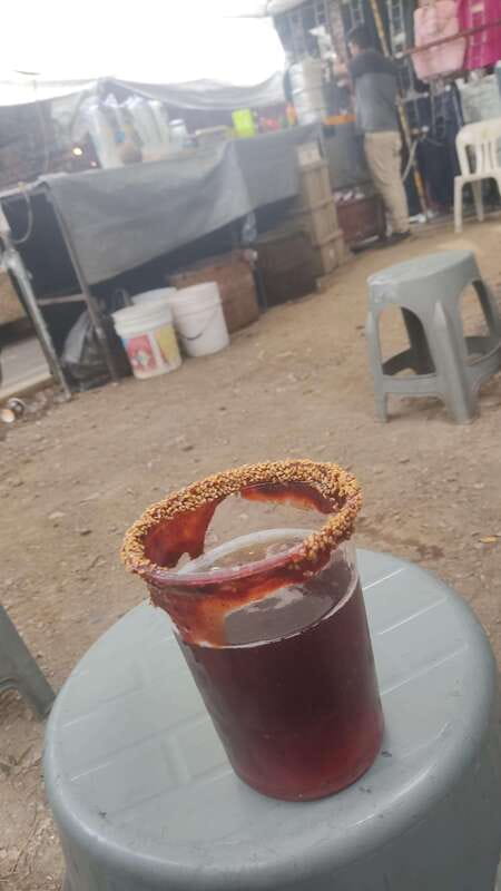 La Lagunilla's Antique Bazaar - Letras de Tepito and the photo stop
