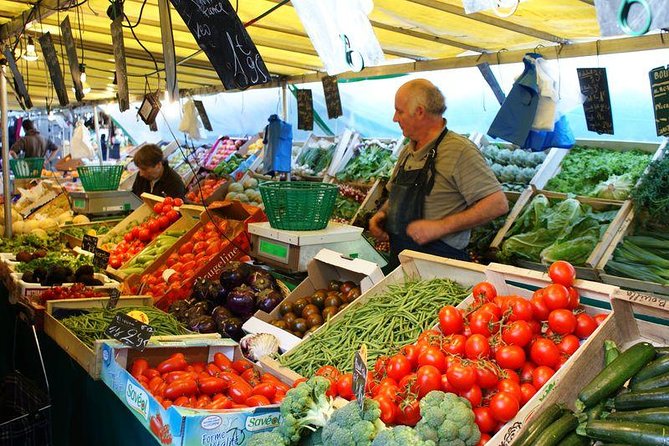 Local Food Market Walking Tour near the Marais - Inside the covered Beauvau market
