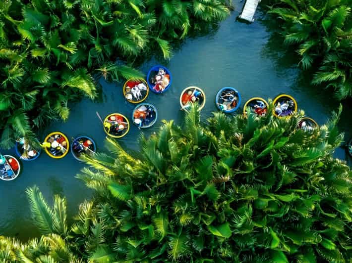 Local market, Basket boat, crab fishing & cooking class - The route from town to Cam Thanh