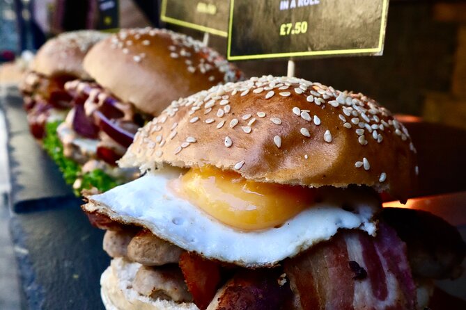 London Bridge & Borough Market Food Tour with 7 Authentic Dishes - Dessert, English tea, and the secret final dish
