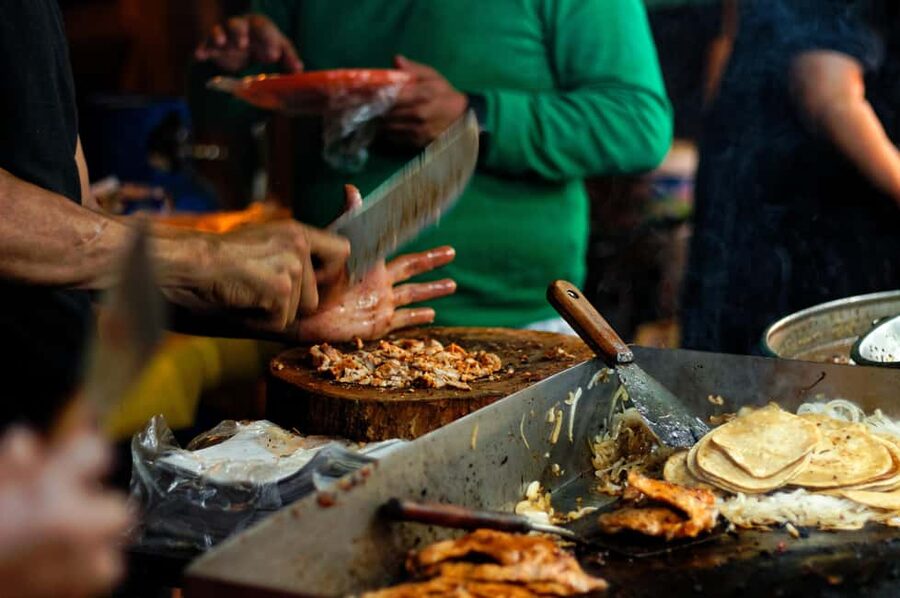 London: Camden Market Food Tour with 7 Street Food Tastings - Birria tacos and the first big flavor