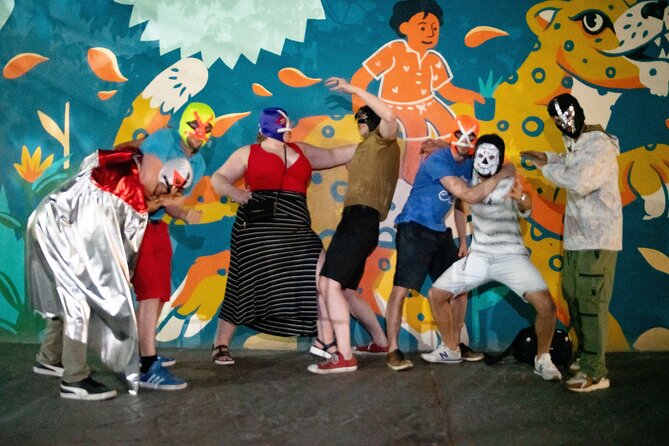 Lucha Libre, Tacos, Margaritas,Tequila and Night Market Tour - Making your own tortilla