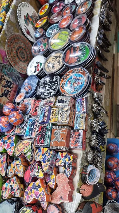 Maasai Market Souvenir Shopping - Adding craft centres, sightseeing, or errands