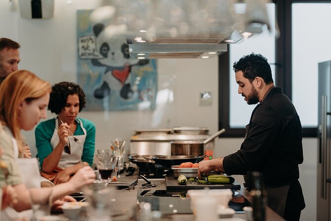 Madrid Tapas & Paella Cooking Experience with Local Market Visit - A small but useful recipe warning