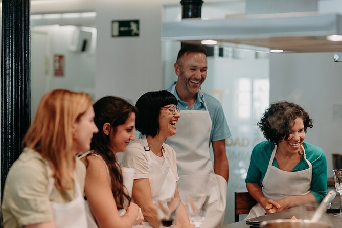 Madrid Tapas & Paella Cooking Experience with Local Market Visit - From market shopping to the Huertas kitchen