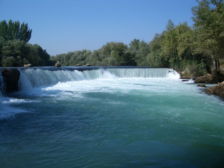 Manavgat River Cruise and Bazaar Tour w/ Lunch - The waterfall and Blue Mosque add variety