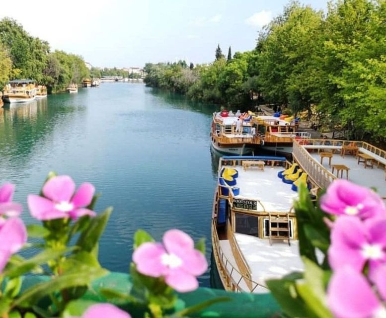 Manavgat River Cruise With Waterfall & Bazaar Tour - Lunch on board: convenient, not a culinary highlight