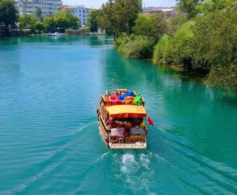Manavgat River Cruise With Waterfall & Bazaar Tour - The fountain show and other program details