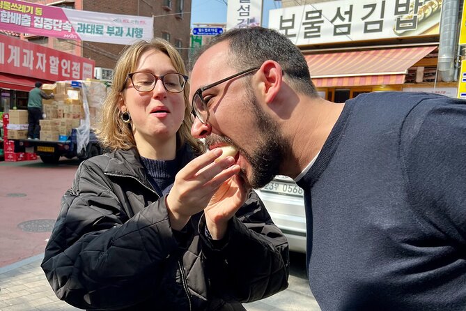 Mangwon Market Food tour By Locals;Cheap Eats to Fancy Feast - Eighty minutes of market food