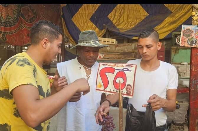 Market&Cook&Eat with Egyptian Family - A Cairo cooking class that starts with family life