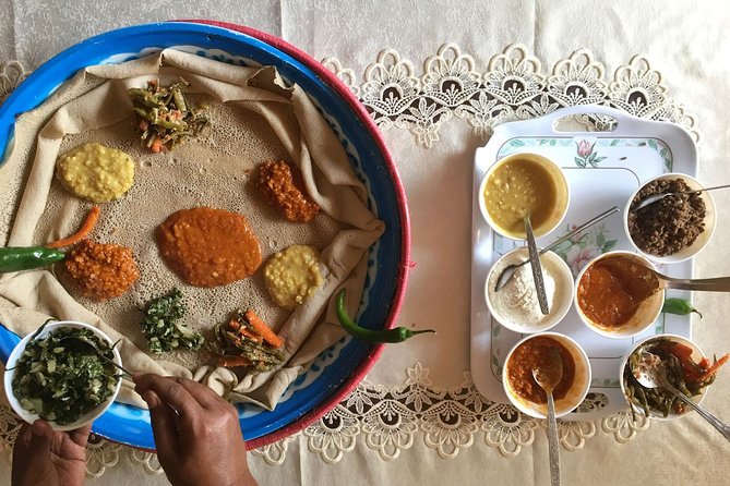 Market Tour and Cooking Class with a Coffee Ceremony at a Home in Addis Ababa - Learning injera in a home kitchen
