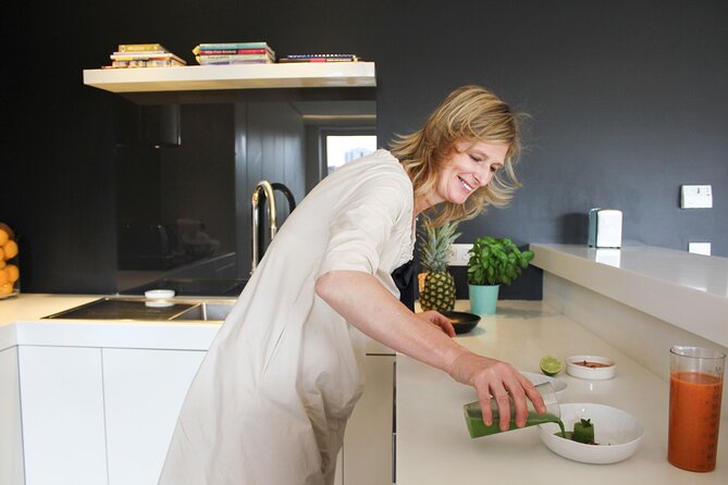 Market Tour and Cooking Lesson with a Belgian Gourmet Meal in a Brussels Home - Choosing produce at Le Marché Bio