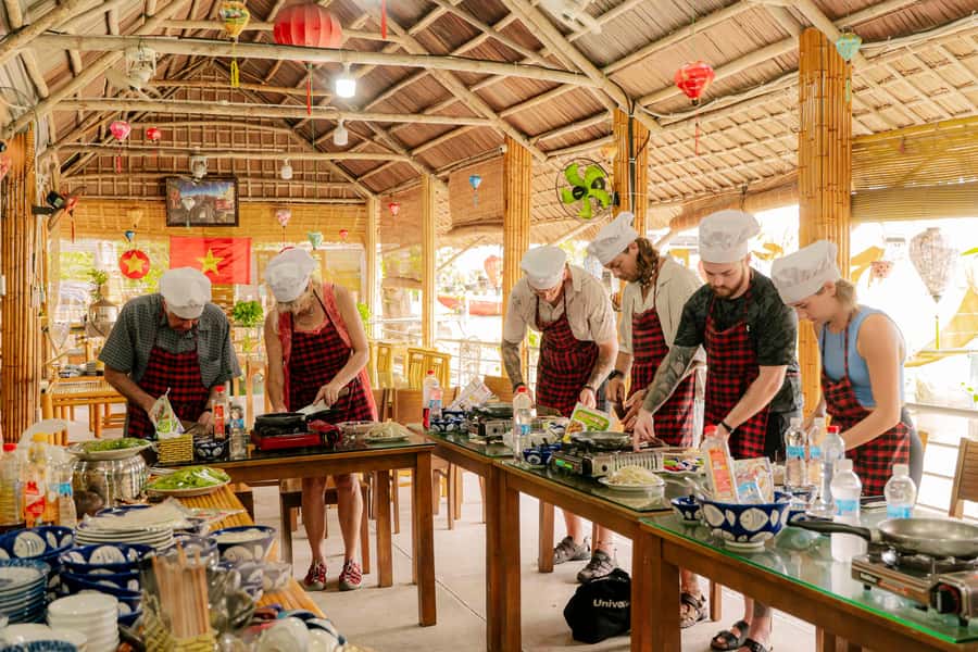 Market Tour - Cooking Class - Coconut Boat Riding - Start at Hoi An’s central market