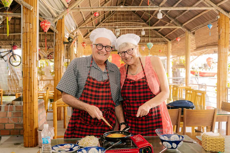 Market Tour - Cooking Class - Coconut Boat Riding - Cooking with a local chef