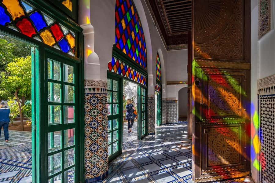 Marrakech: 3-Hour Monuments, Souks & Old Medina Walking Tour - Ben Youssef Madrasa’s tilework and quiet courtyard