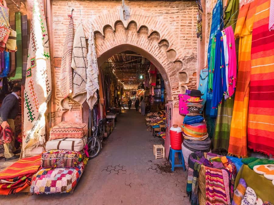Marrakech: Bahia Palace, Ben Youssef Medersa, & Souks Tour - Ben Youssef Medersa rewards close attention