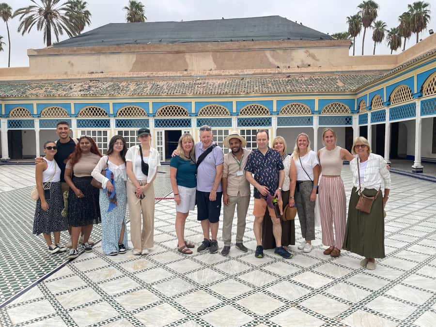 Marrakech: Bahia Palace, Madrasa Bn Yousef, Souk Medina Tour - A smart first walk through Marrakech