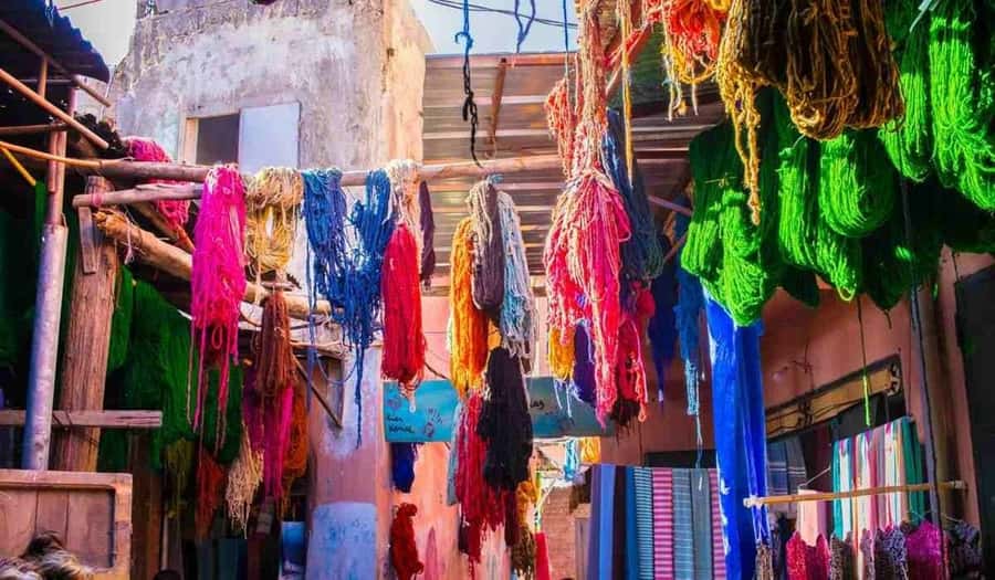 Marrakech: Medina and Souks Walking Tour - Watching artisans work with leather and metal