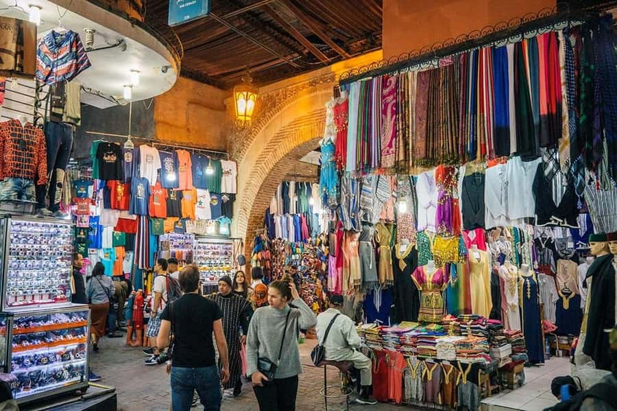 Marrakech: Medina and Souks Walking Tour - From Café de France into the narrow lanes
