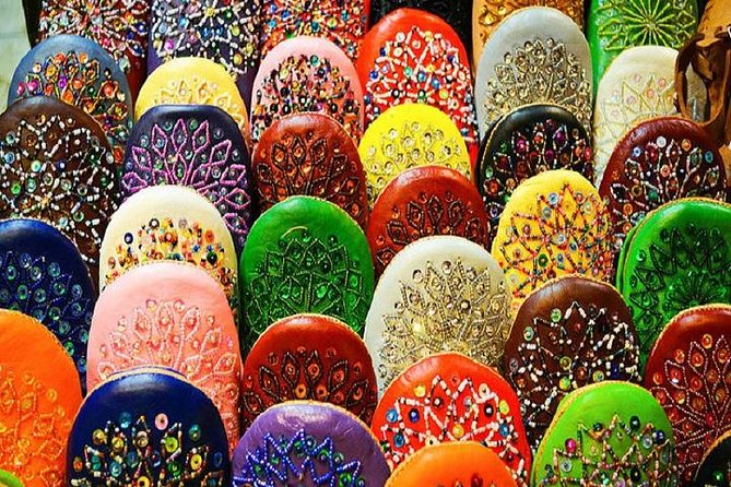 Marrakech: Medina Souks Guided Walking Tour - Souk des Teinturiers and the dye workshops