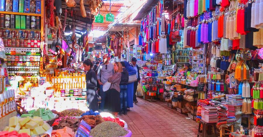Marrakech Private Souks Shopping Tour - Herbal remedies, spices, oils, and mint tea
