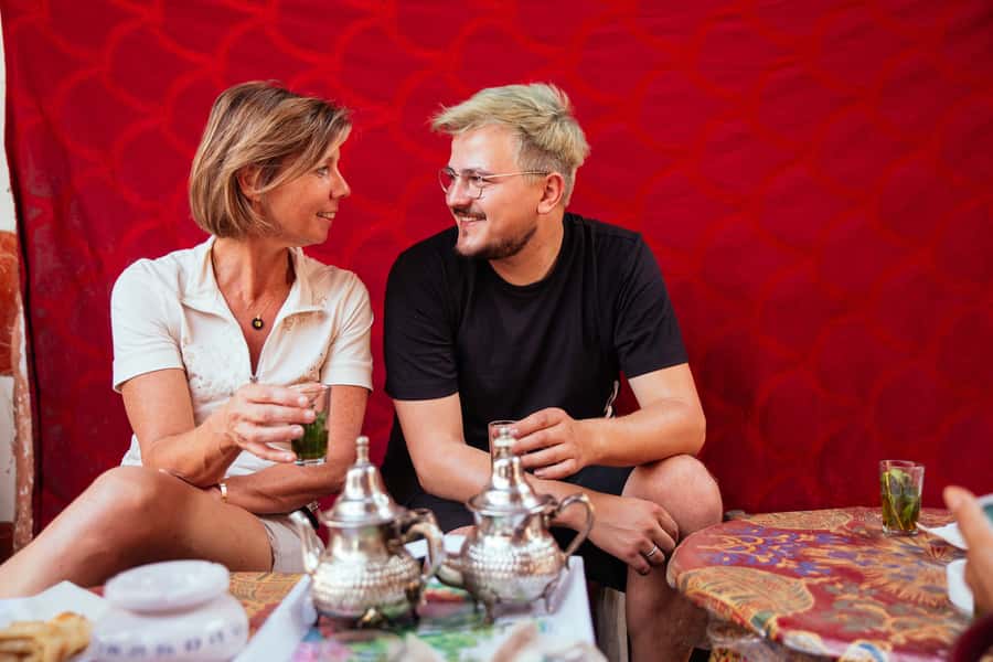 Marrakech: Private Souks Tour with Tea and Traditional Snack - The guides and the human side of the walk