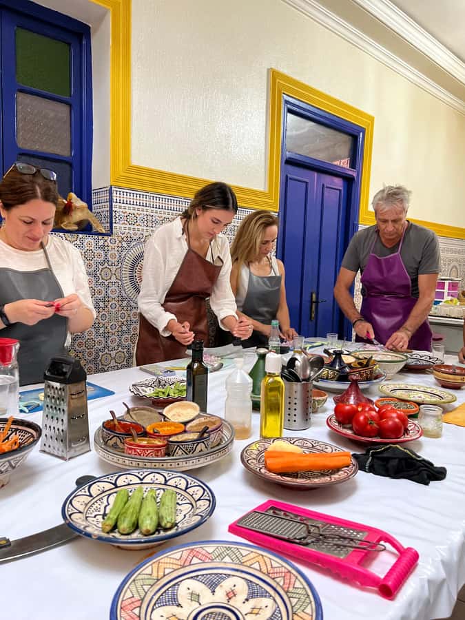 Marrakech: Traditional Moroccan Cooking Class & Market Visit - The mint tea ritual comes first