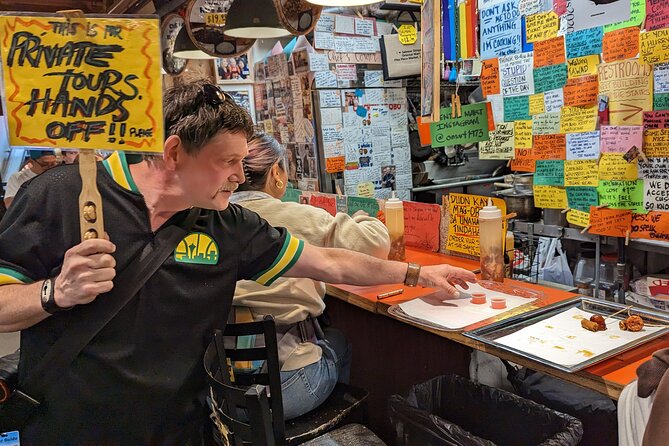 Meet the Market- Food and Fun tour in Pike Place Market - Tacos and the Athenian’s movie connection