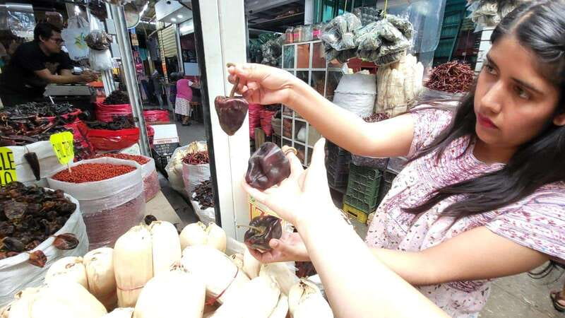 Mexico: Salsa Making Class in a Market with a Chef - Five Salsas, Five Different Lessons