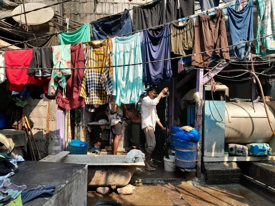 Mumbai:Dhobi Ghat Laundry,Dharavi Slum & Flower market Tour - A Flower Market Full of Color and Scent