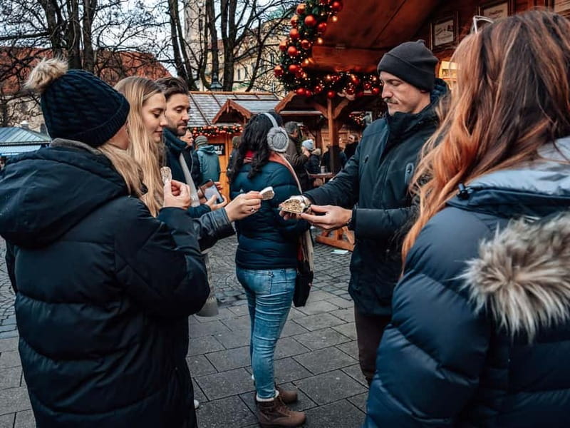 Munich: Christmas Markets Food & Drink Tour - The Residenz Christmas village changes the mood