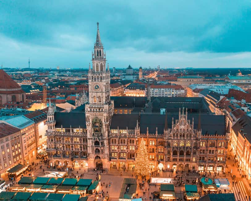 Munich Premium Christmas Market Hopping with Sightseeing Tour - Viktualienmarkt adds a different Munich flavor