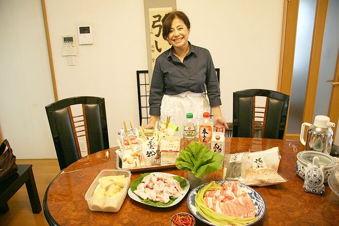 Nagoya Super Market Tour & Home Cooking Class with a Local, Akiko - Sitting down to a Nagoyan meal